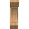 Ekena Millwork Thorton Slat Smooth Bracket w/ Offset Brace, Western Red Cedar, 7 1/2"W x 18"D x 26"H BKT0806X18X26THR06SWR - alternate 3